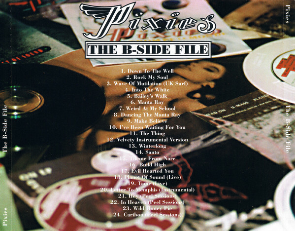 Pixies サイン入りCD PIXIES The B-Side File CD German Import 1994 RARE 24 Trax | eBay