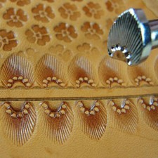 Steel Craft Japan - N718 6-Seed Sunburst Border Stamp Leather Stamping Tool