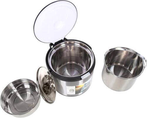 Stainless Steel Thermal Cooker,Black,7 Qt.,Txm-70Cfzr - Picture 9 of 12