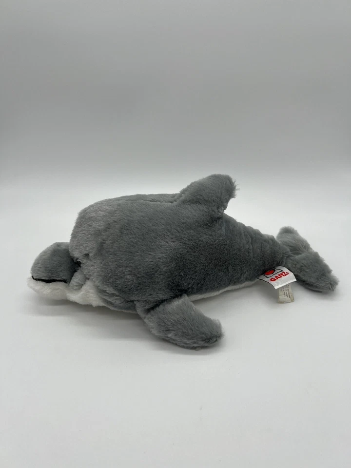 Ganz Webkinz Dolphin Plush Gray Toy Stuffed Animal Bottle Nose Soft Sea No Code - Image 2 of 4