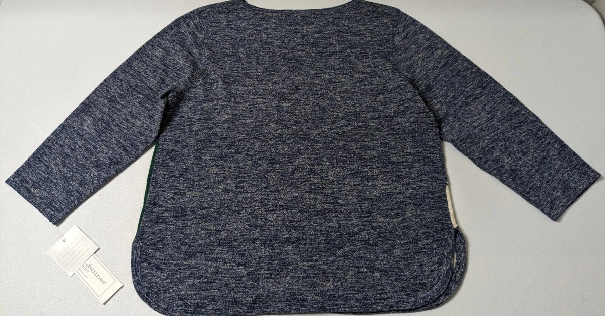 Alfred Dunner Petite Sweater Women s Size PL 3 4 Multi Color Blue