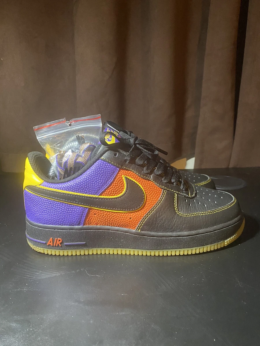 Nike Air Force 1 Premium AllStar 08 QK 361649 001 Black Maize UK 7 US 8