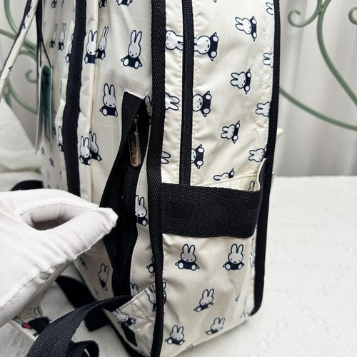 TripLeSportsac Miffy Rucksack mit Etikett große Kapazität weiß TripLeSportsac - Bild 1 von 5