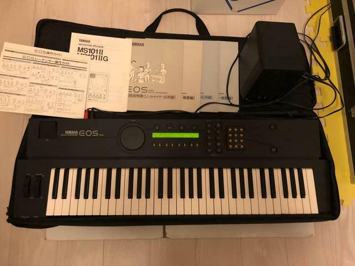 YAMAHA EOS YS200 music syntheGrößer MS101Ⅱspeaker Electronic keyboard instrument YAMAHA EOS YS200 music syntheGrößer MS101Ⅱspeaker Electronic keyboard instrument