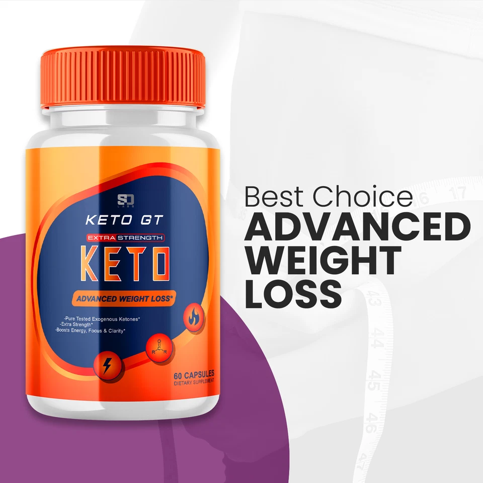 (5 Pack) Keto GT, KetoGT Extra Strength Advanced Weight Loss Pill (300 Capsules) - Image 4 of 4