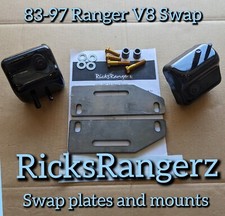 83-97 Ford Ranger V8 Mount Plates And Mounts Swap Updated Style