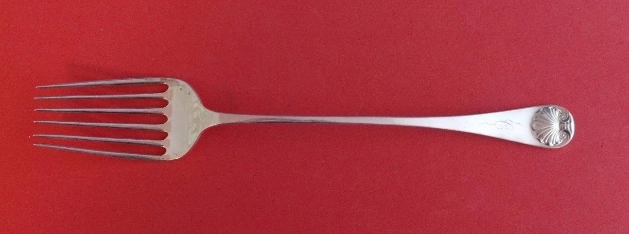 Williamsburg Shell by Stieff Sterling Silver Cold Meat Fork 6-Tine 10" Serving
Opens in a new window