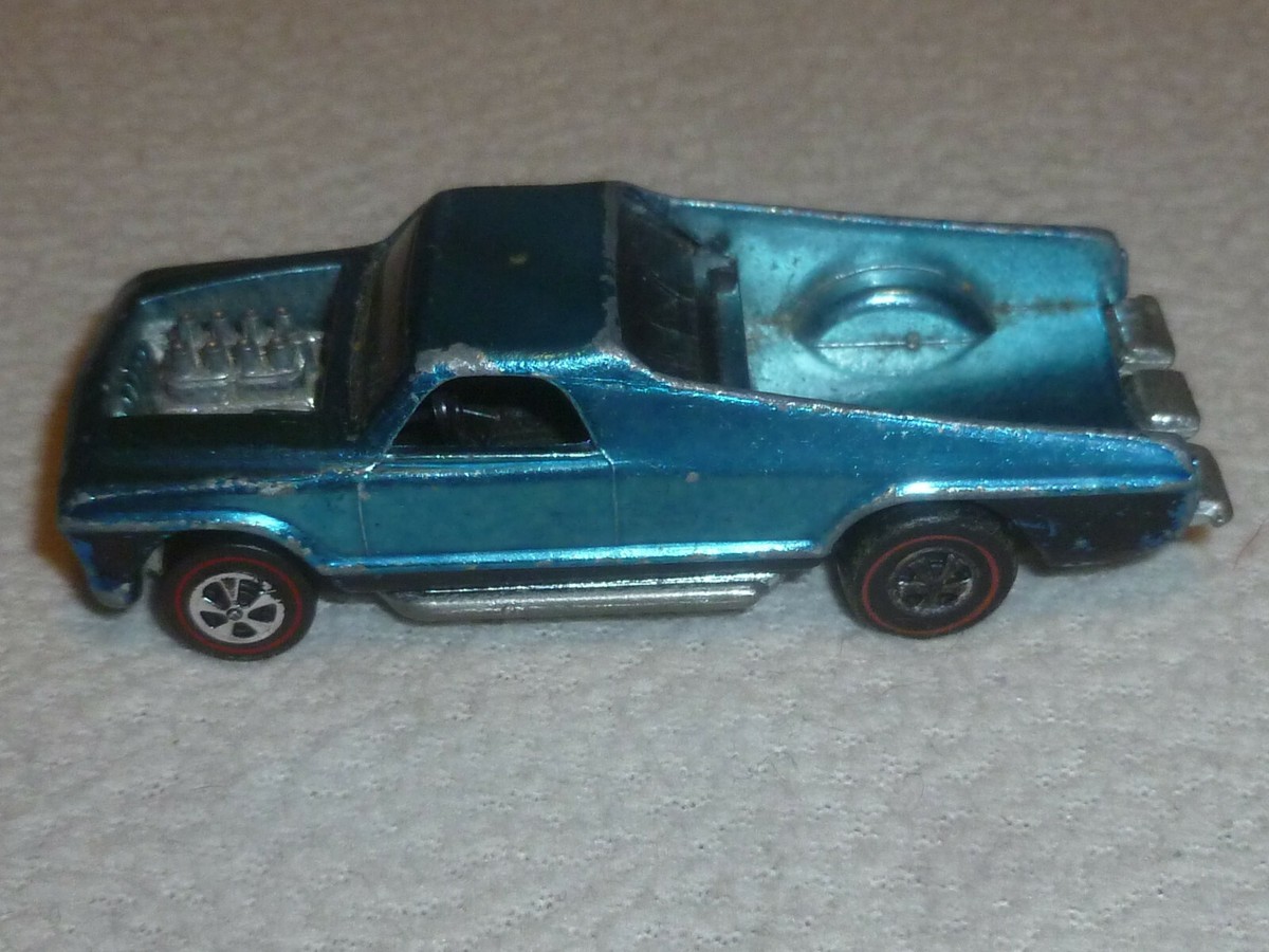 VINTAGE HOTWHEELS REDLINE SEASIDER METALLIC LIGHT BLUE MATTEL 