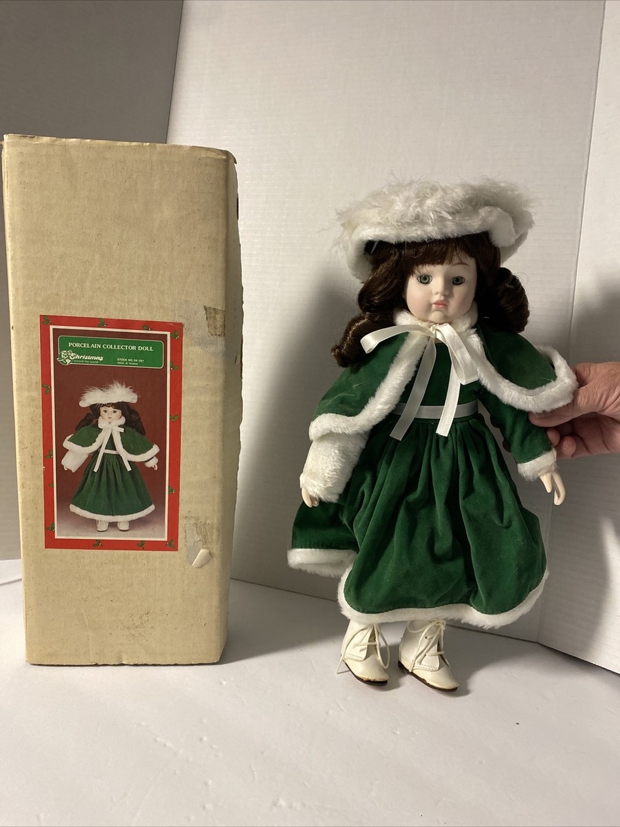 Christmas Around The World Porcelain Doll | eBay