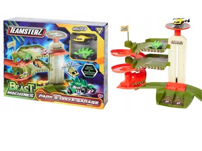 Teamsterz Beast Machines Park And Drive Garage - Neu in OVP - beinhaltet 2 Fahrzeuge