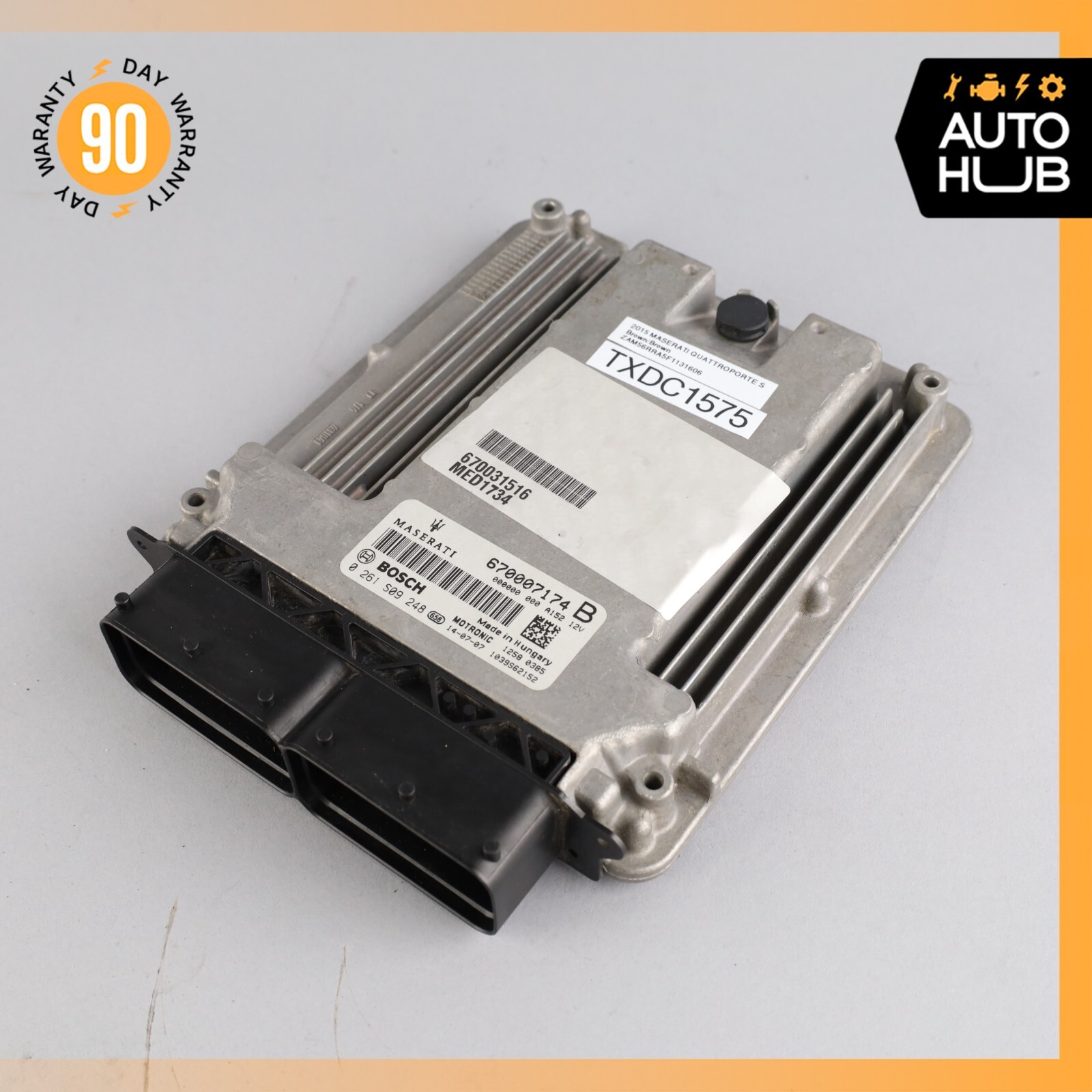 14-17 Maserati Quattroporte SQ4 M156 3.0L Ignition Control Module ECU OEM 32k