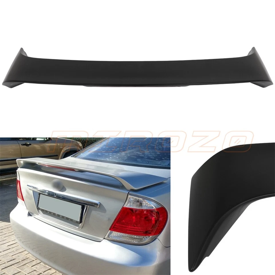 Alerón trasero negro mate con luz de freno LED 3RD para Toyota Camry 2002-2006 Foto 2 de 4