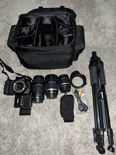 Canon EOS 60D 18.0MP Digital SLR Camera - Black EVERYTHING INCLUDED  READ 