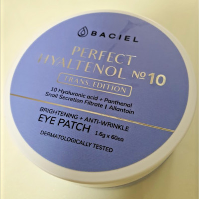 Baciel Perfect Hyaltenol 10 Hydrogel Eye Patch 1.6g x 60ea / Anti-wrinkle