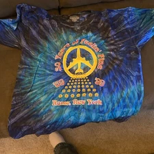 Vintage Woodstock 99 T Died Shirt New Just Stored Since 99 Check Description