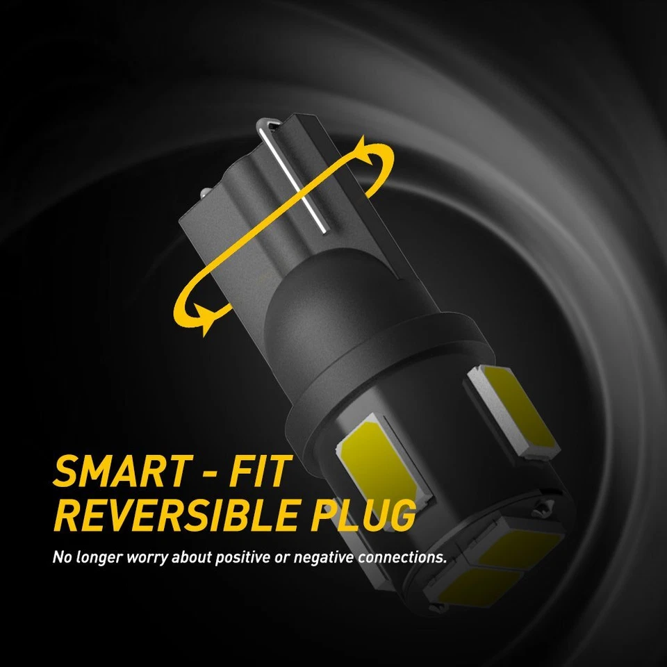 20x AUXITO Super Brillante Canbus T10 194 168 Bombillas LED Xenón Blanco Lámpara 2825 Foto 3 de 4