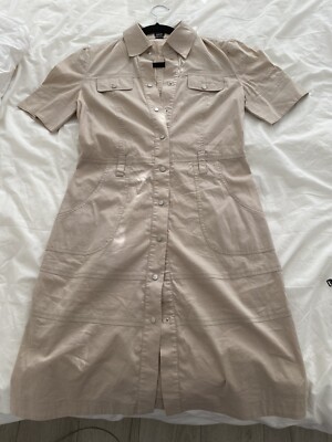 esprit linen buttons dress | eBay UK