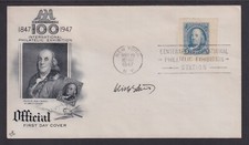 Winton Blount (1921-2002) US Postmaster General 1969-72, signed Artcraft FDC