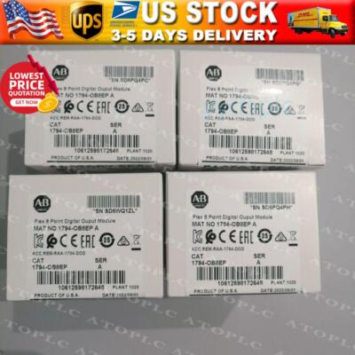 New Allen Bradley 1794-OB8EP Flex 24V DC 8Pt Output Module 1794OB8EP US Free Tax