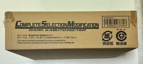 Kamen Rider Bandai 45Th Complete Selection Modification Dark kabuto zecter Csm - Picture 2 of 12