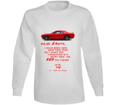 Hellcat Dear Santa Christmas Wish List Funny Premium Gift Long