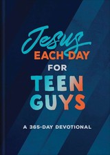 Jesus Each Day Devotional Book for Teen Boys