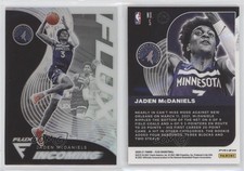 2020-21 Panini Flux Incoming Silver Prizm Jaden McDaniels #5 Rookie RC