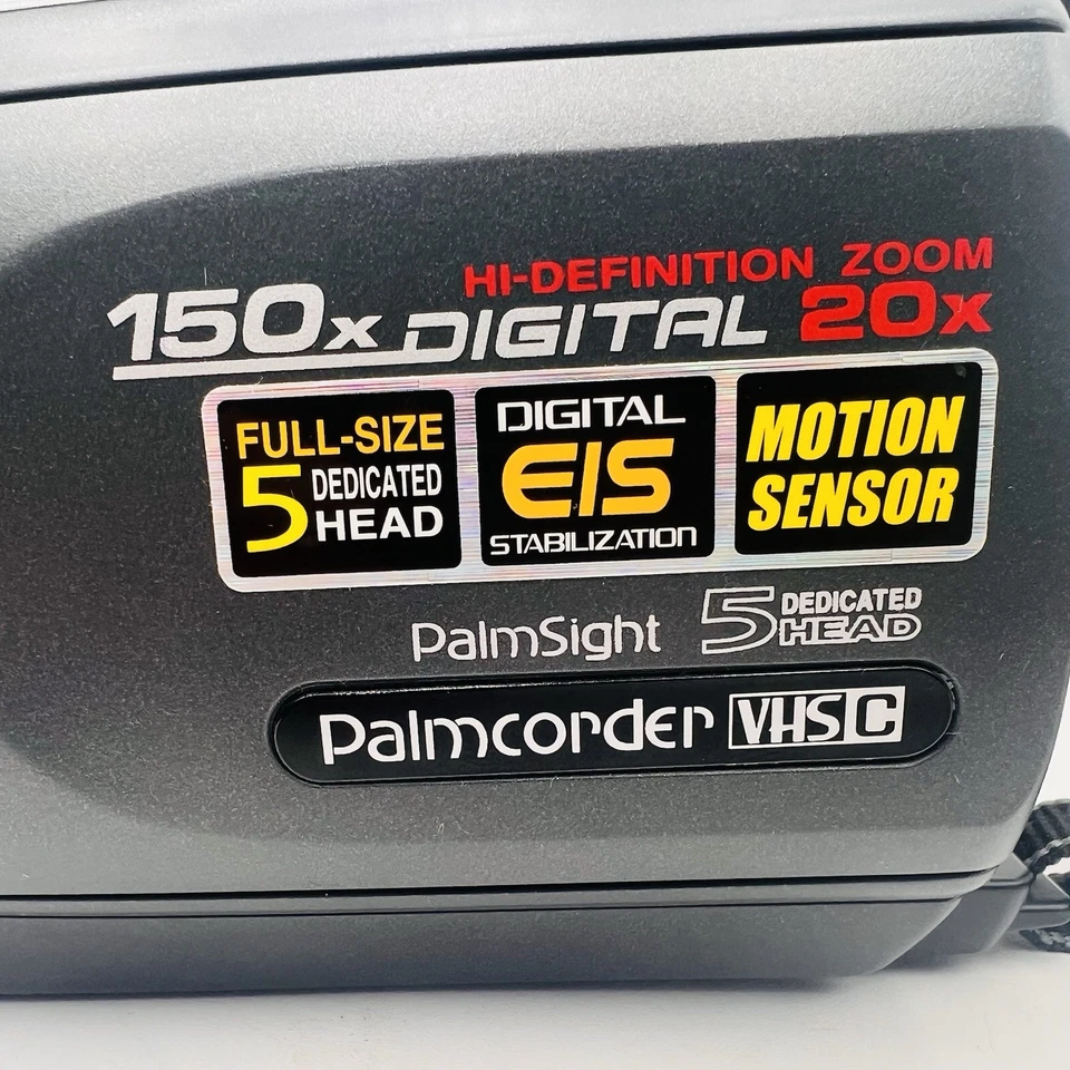 Panasonic PV-L581D Camcorder Palmcorder Palmsight Camera With Battery Charger AC - Image 3 of 4