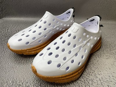 Kane Revive Schuhe Unisex weiß karamell belüftet Gummi Turnschuhe US M 12