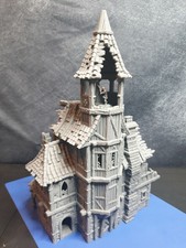 Large Ruined Tavern - Fantasy Wargaming Terrain - Mordheim,Frostgrave,Warhammer