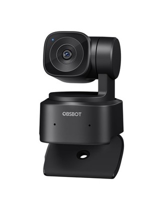 OBSBOT Tiny SE 1080P 100FPS Webcam für PC, KI Tracking PTZ Streaming Kamera mit