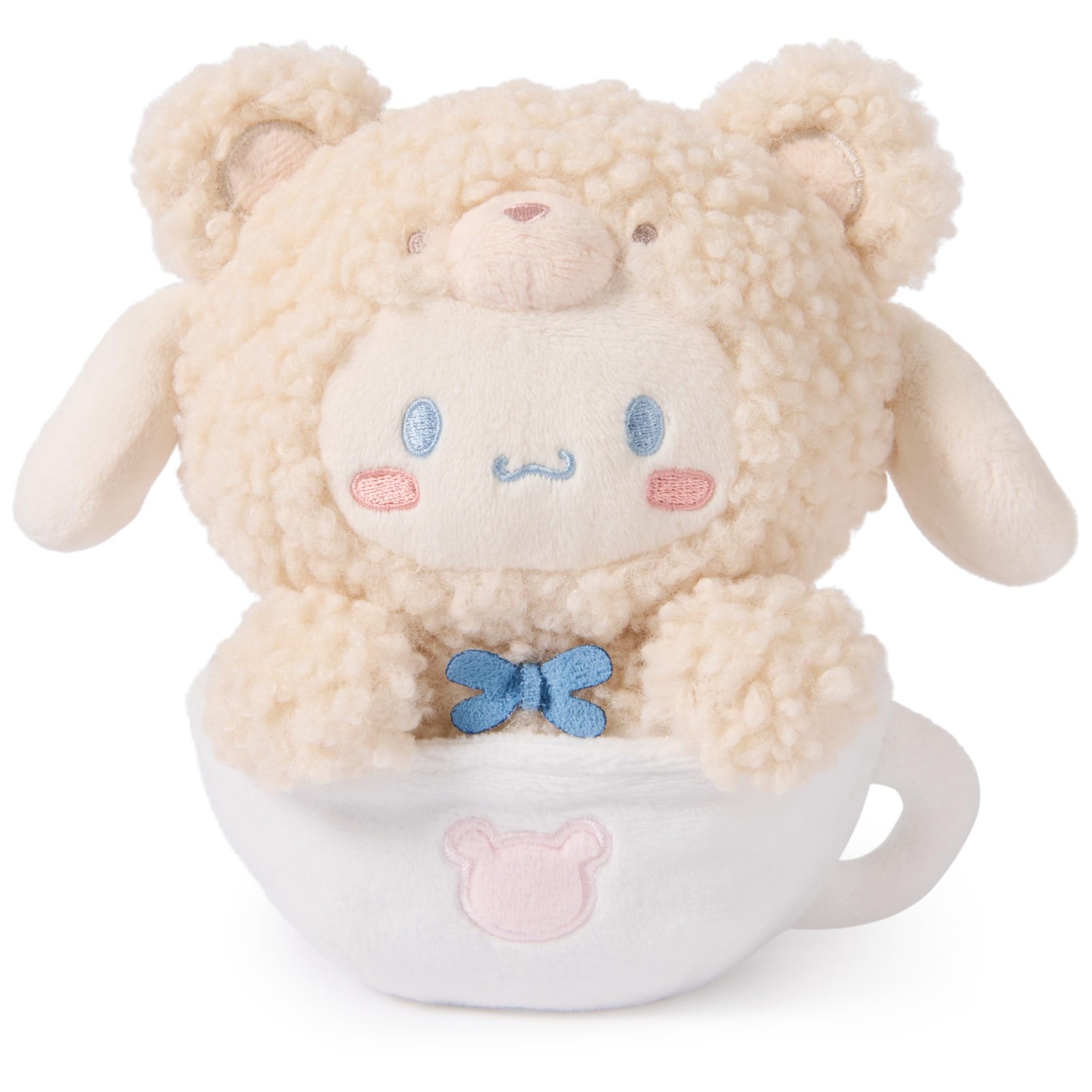 GUND Sanrio Official Hello Kitty and Friends Cinnamoroll Café Latte Teddy Bear