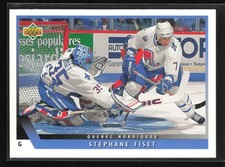 1993-94 Upper Deck #203 Stephane Fiset Quebec Nordiques