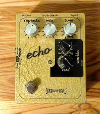 Skreddy Echo Tape & Modulated Delay Pedal - Pink Floyd & Smashing Pumpkins style