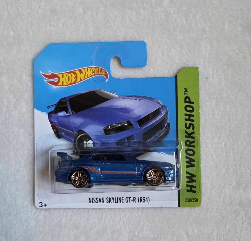 Hot Wheels Nissan Skyline GT-R R34 (2014)