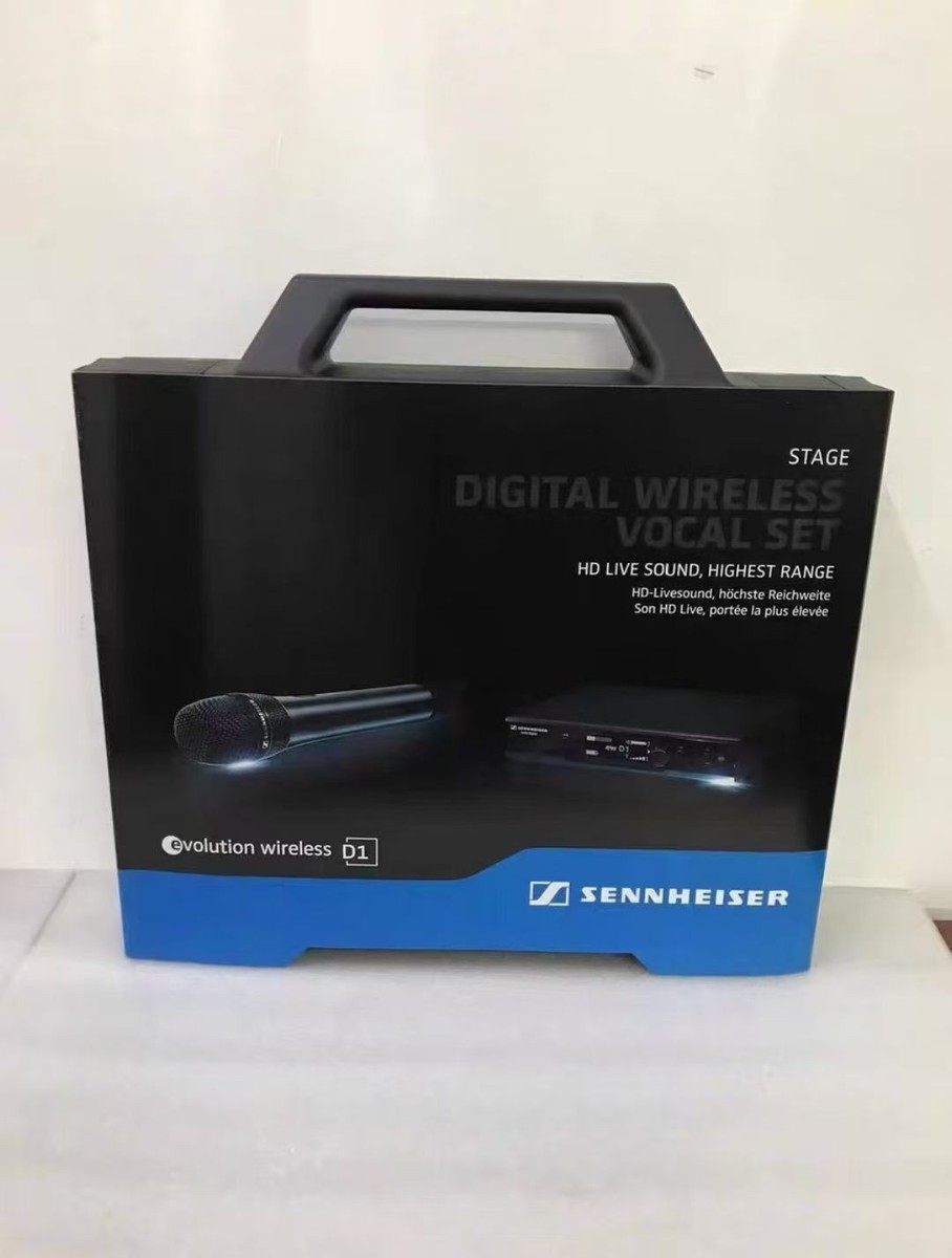 Sennheiser EWD1 Wireless Set With E835 Cardioid Microphone and