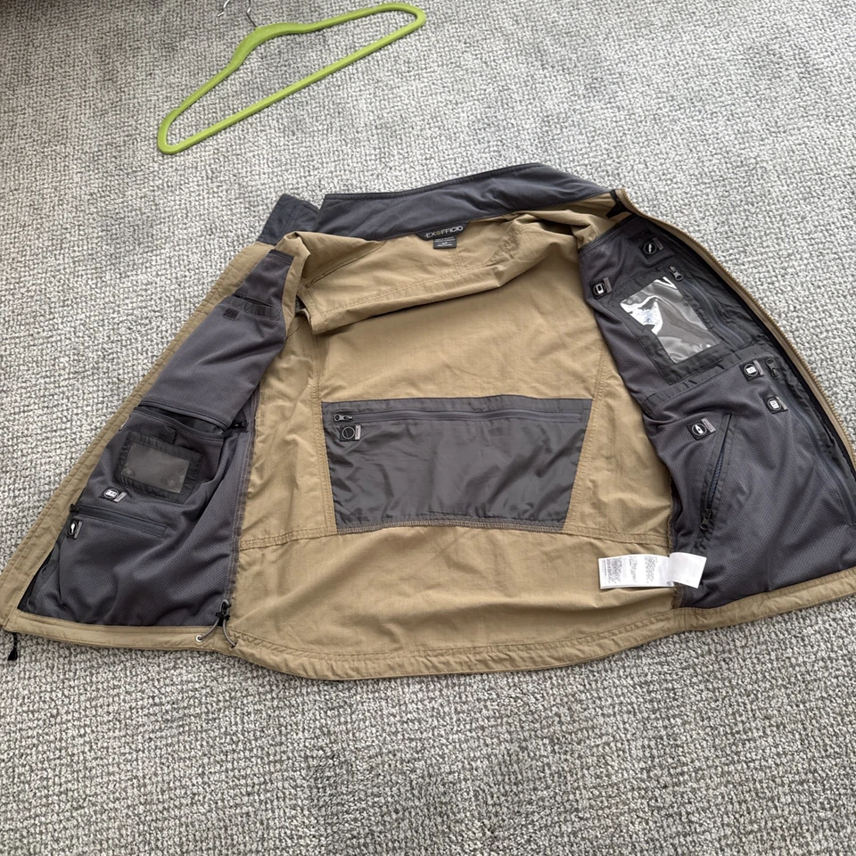 Ex Officio Men’s Small Nylon Multi-carry Vest Hiking Fishing , Brown - Image 4 of 4