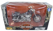Harley Davidson Maisto 1999 FXDL Dyna Low Rider Diecast 1:18 Scale in box