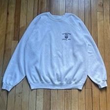 Vintage 90s Teamsters White Crewneck Sweatshirt Logo Men Sz - XL