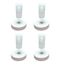 4Pc Mouth Jars Lids Fermenting Lids with Airlocks Fermentation Kit for9946