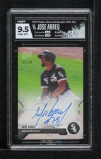 2021 Topps Now Road to Opening Day 53/99 Jose Abreu HGA 9.5 GEM MINT Auto 2q9