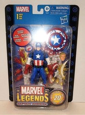 Marvel Legends 20th Anniversary Captain America Series 1 Action Figure Hasbro