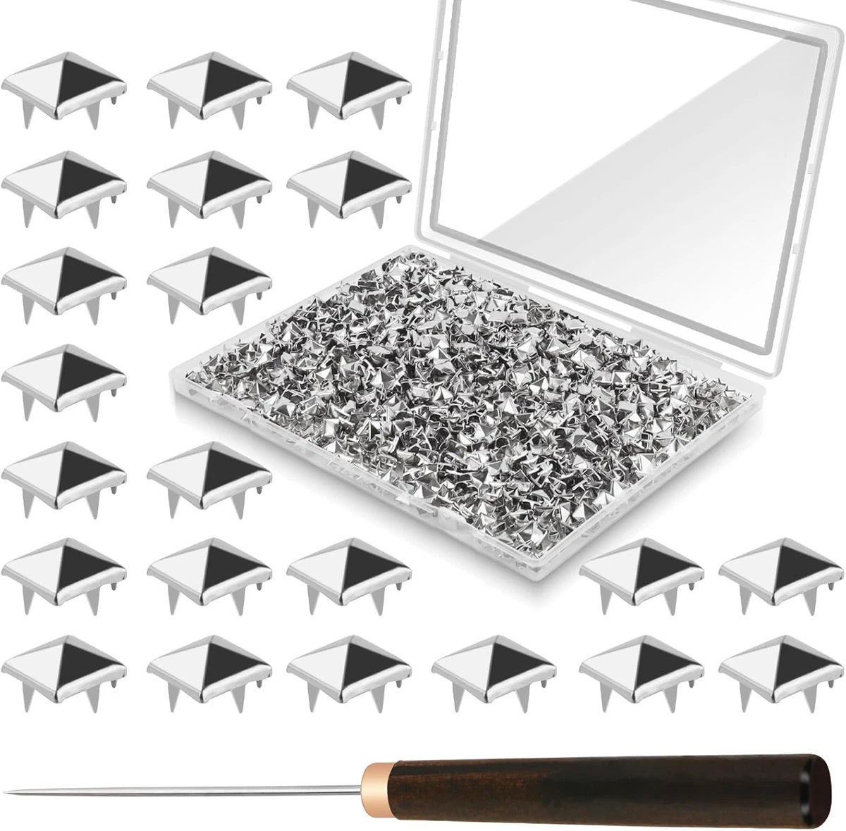 Pyramid Leathercraft Studs, Rivets & Tacks for sale | eBay