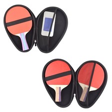 Table Tennis Racket Case, Watertight Zippers Enclosure Table Tennis Racket Bag