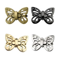 Twist Action Metal Lock For Travel Cases Secure Closure System Practical Handbag