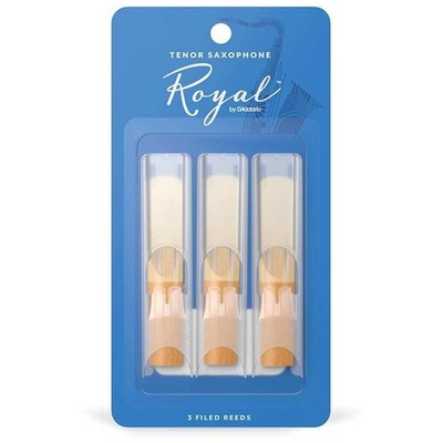 D Addario Woodwinds Royal - Tenor Saxophone 2,5 - 3er Pack