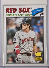 Topps 2026 Heritage Roman Anthony Boston Red Sox #86 Rookie Base Set