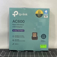 TP-Link Archer T2U Nano AC600 Dual Band USB WiFi Adapter Windows Mac NOS