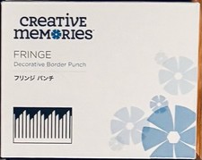 Creative Memories FRINGE Decorative Border Punch - Rare NLA