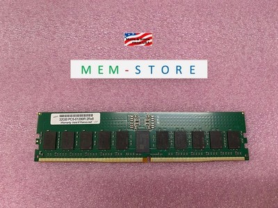 32GB DDR5 ECC RDIMM 6400MHz 2Rx8 Memory RAM Compatible w/ Lenovo
